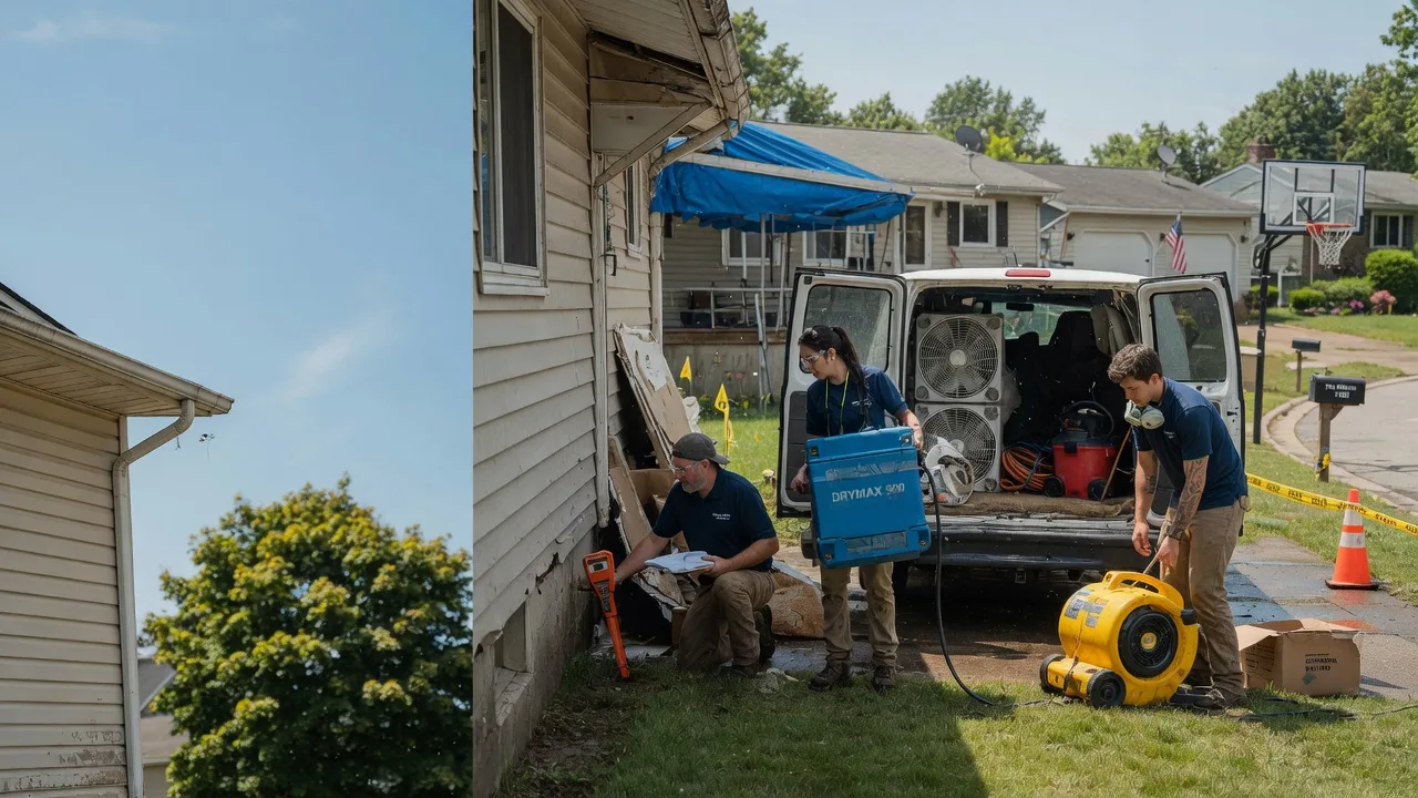 Ceiling Leak Cleanup in Montrose, MI near me